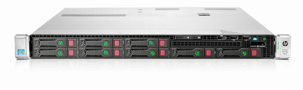 نمای جلو سرور HP ProLiant DL360p G8