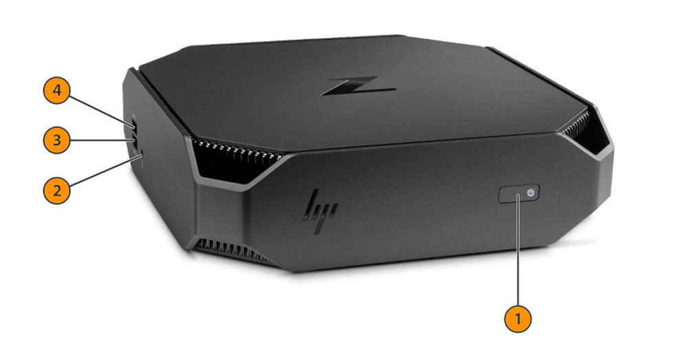 پنل جلو ورک استیشن HP Z2 Mini G3